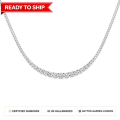 Lab grown diamond tennis bracelet