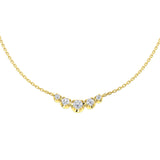 Anura Diamond Drop Necklace 0.33ct to 0.75ct Gold Platinum