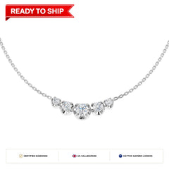 Lab grown diamond tennis bracelet