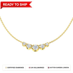 Lab grown diamond tennis bracelet