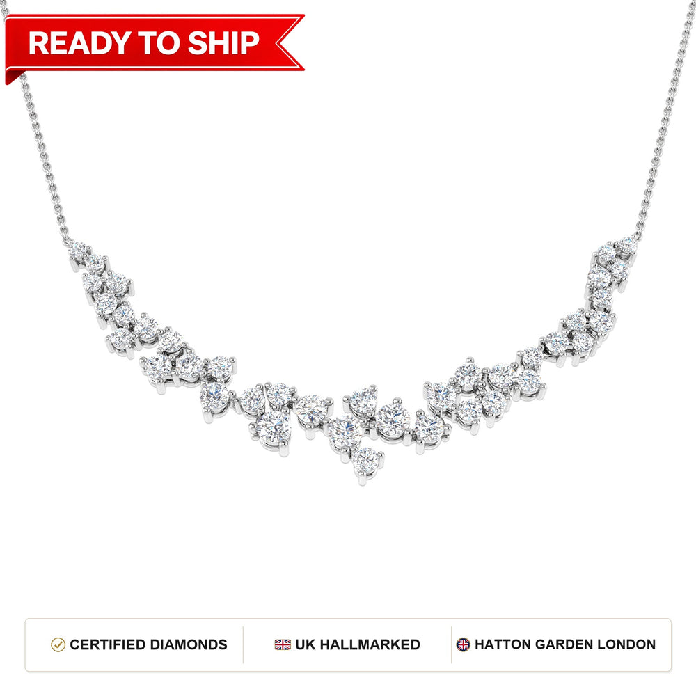 Lab grown diamond tennis bracelet