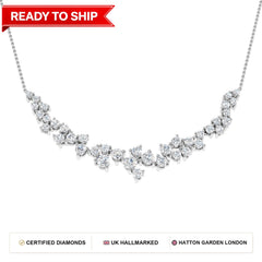Lab grown diamond tennis bracelet