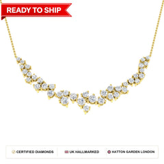 Lab grown diamond tennis bracelet