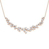 Auris Diamond Necklace Fancy 2.5ct Gold Platinum