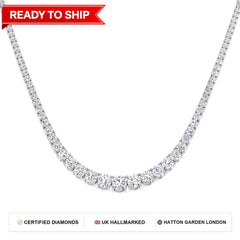 Lab grown diamond tennis bracelet