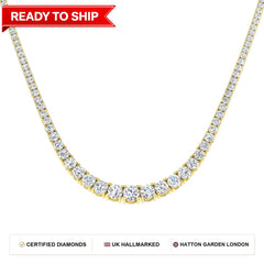 Lab grown diamond tennis bracelet