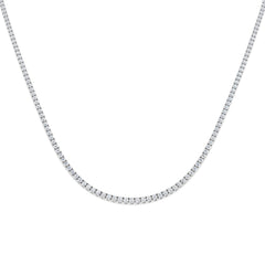 5.1 Carat D-E/VS Lab Grown Diamond Tennis Necklace 9k White Gold Ready To Ship