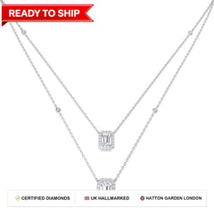 Lab grown diamond tennis bracelet