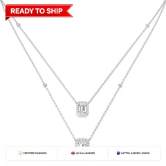 Lab grown diamond tennis bracelet