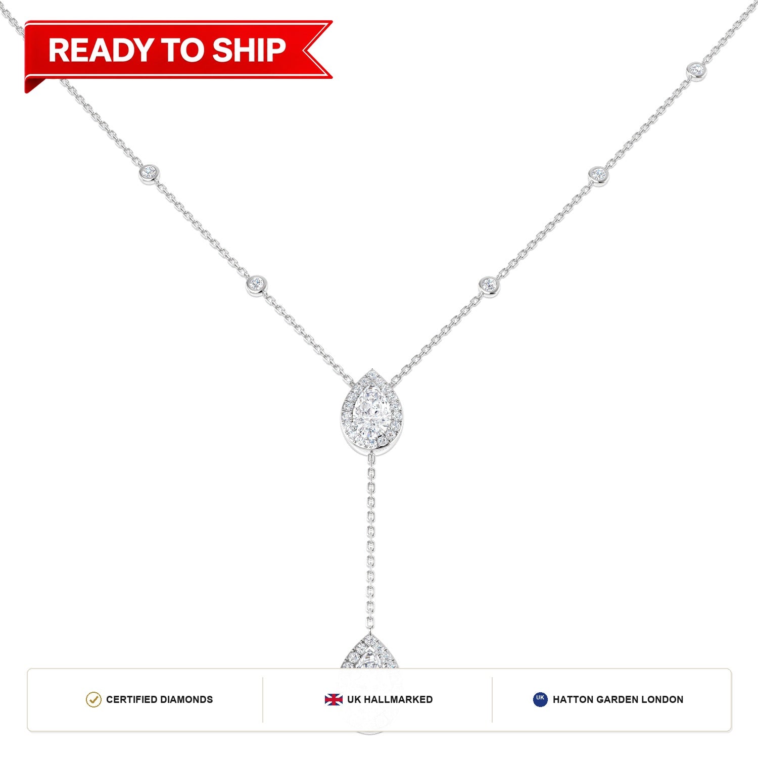 Lab grown diamond tennis bracelet