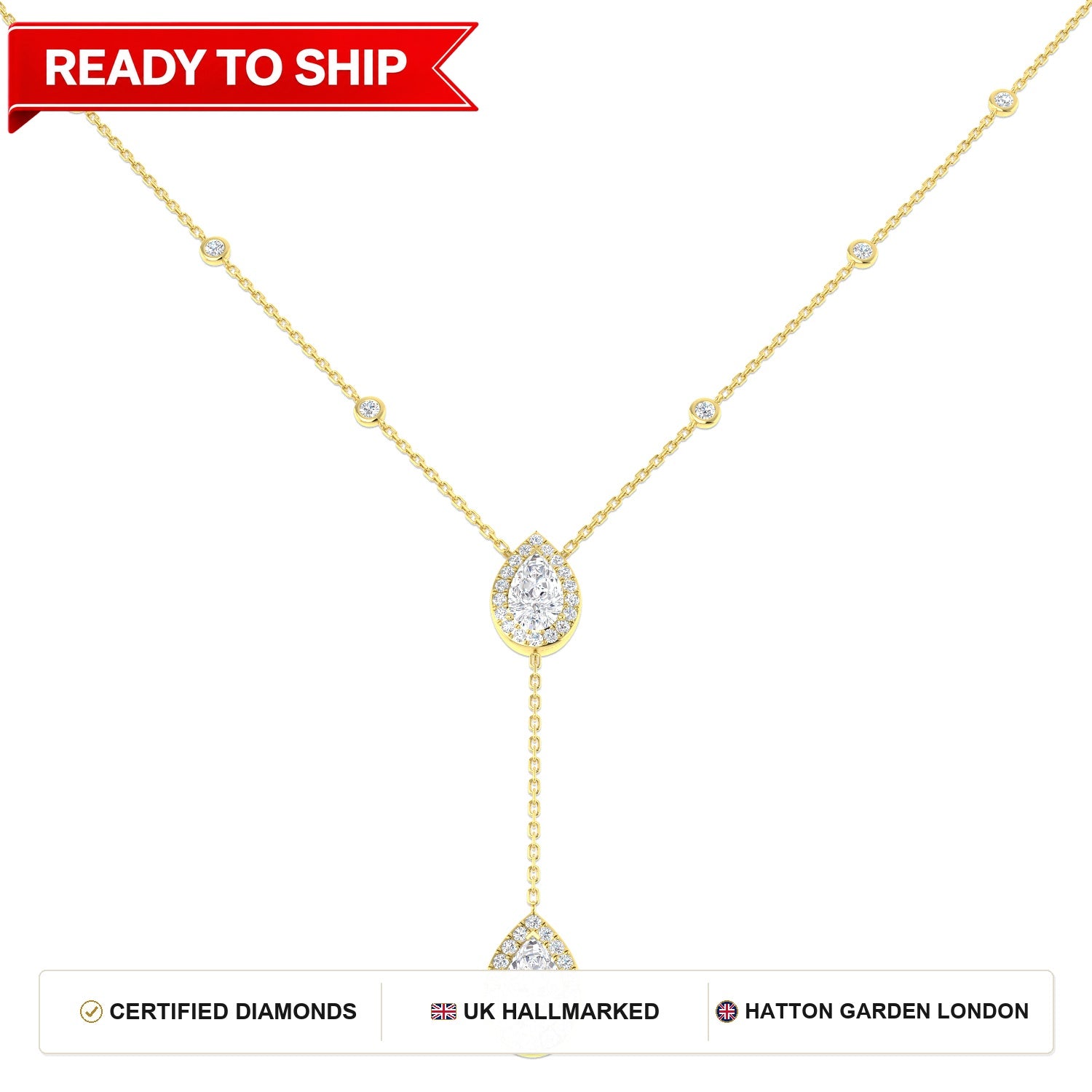 Lab grown diamond tennis bracelet