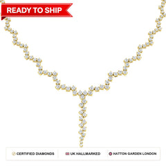Lab grown diamond tennis bracelet