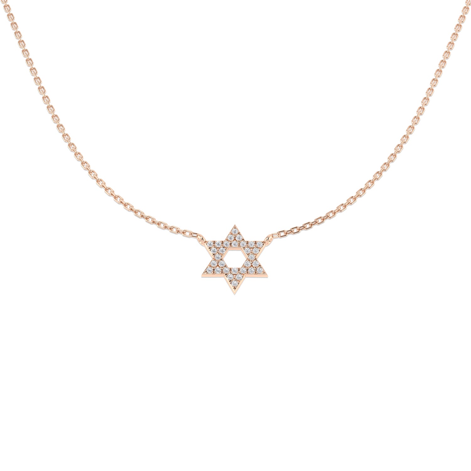 Cense Diamond Necklace 0.1ct Gold Platinum