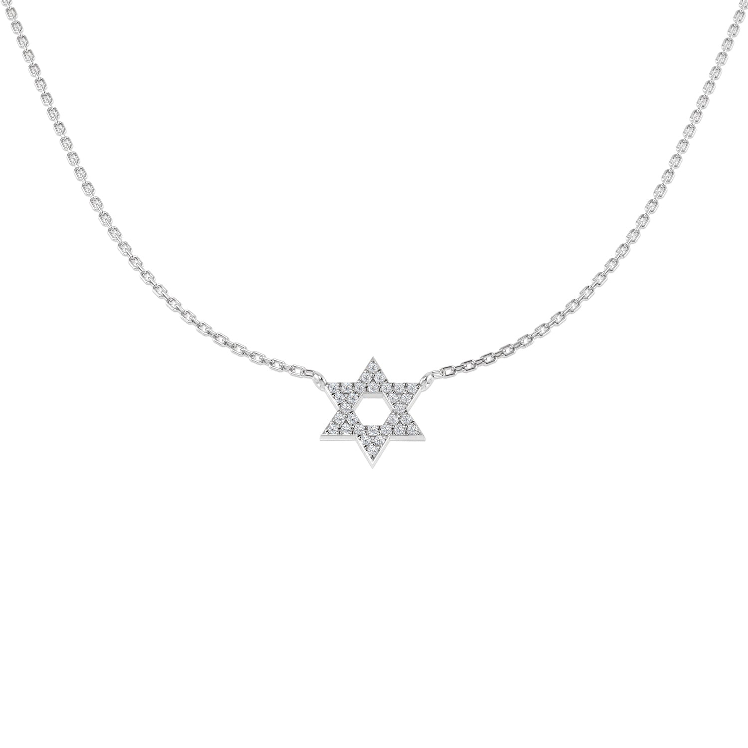 Cense Diamond Necklace 0.1ct Gold Platinum