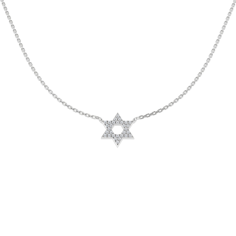 Cense Diamond Necklace 0.1ct Gold Platinum