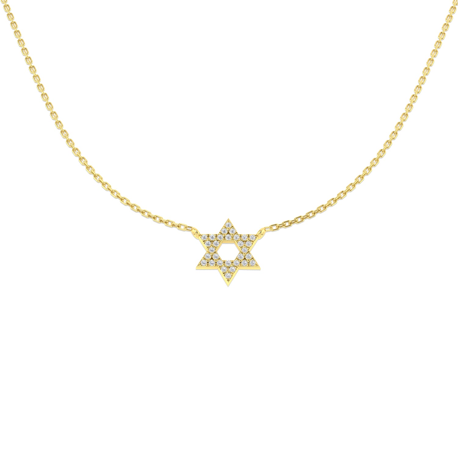 Cense Diamond Necklace 0.1ct Gold Platinum