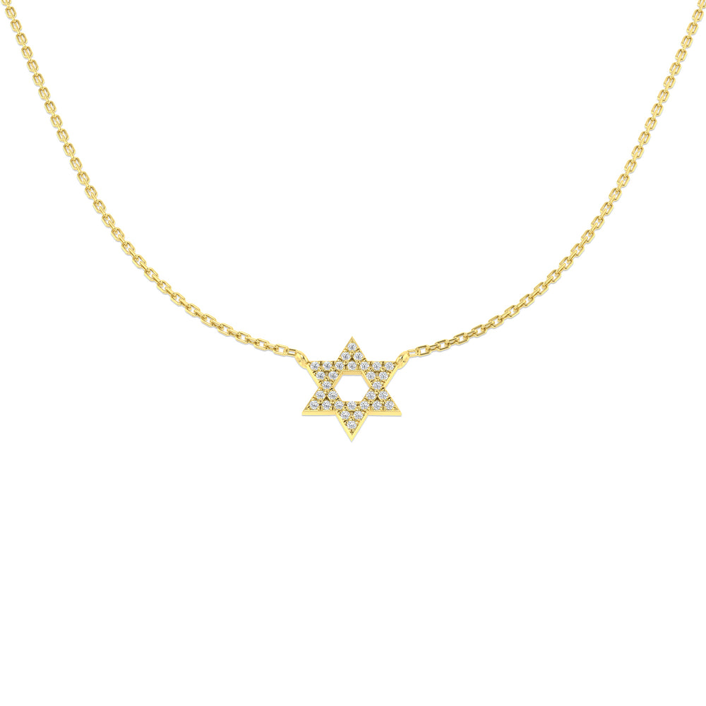Cense Diamond Necklace 0.1ct Gold Platinum