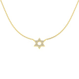 Cense Diamond Necklace 0.1ct Gold Platinum