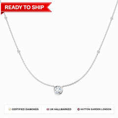 Lab grown diamond tennis bracelet