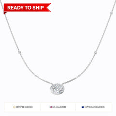 Lab grown diamond tennis bracelet