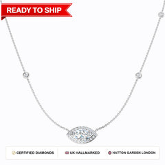Lab grown diamond tennis bracelet