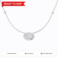 Lab grown diamond tennis bracelet