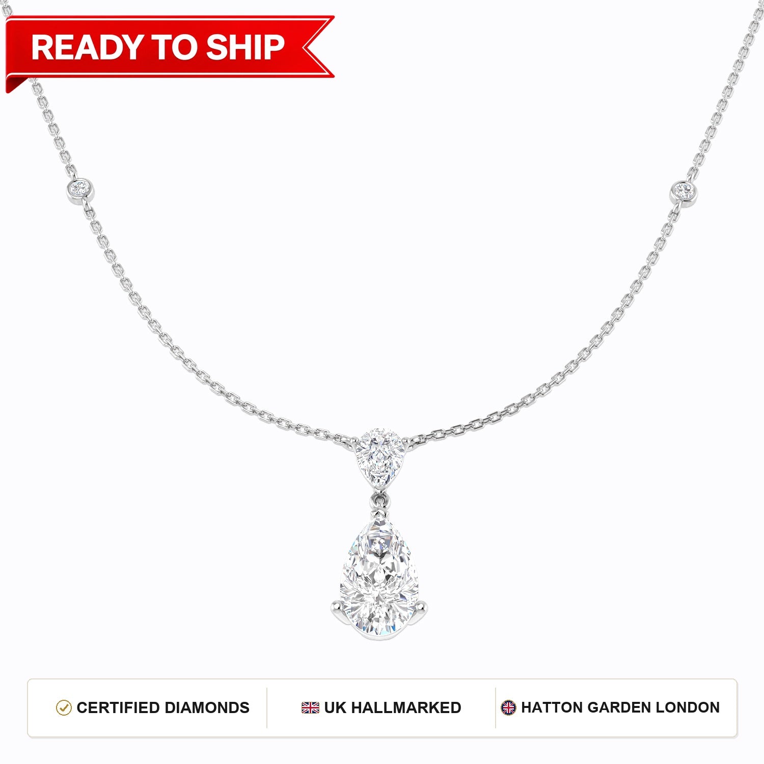 Lab grown diamond tennis bracelet