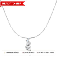 Lab grown diamond tennis bracelet