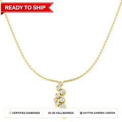 Lab grown diamond tennis bracelet