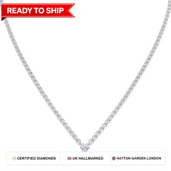 Lab grown diamond tennis bracelet