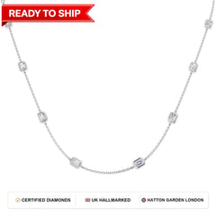 Lab grown diamond tennis bracelet