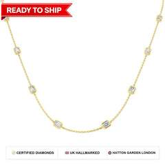 Lab grown diamond tennis bracelet