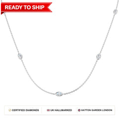 Lab grown diamond tennis bracelet