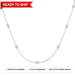Lab grown diamond tennis bracelet