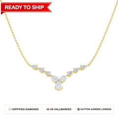 Lab grown diamond tennis bracelet
