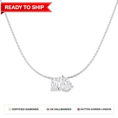 Lab grown diamond tennis bracelet