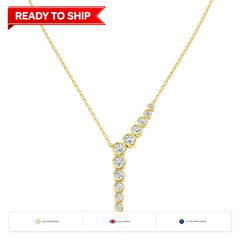 Lab grown diamond tennis bracelet