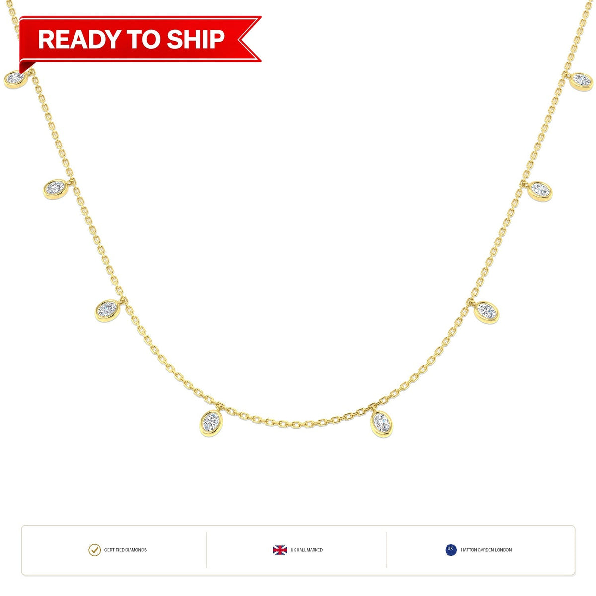 Lab grown diamond tennis bracelet