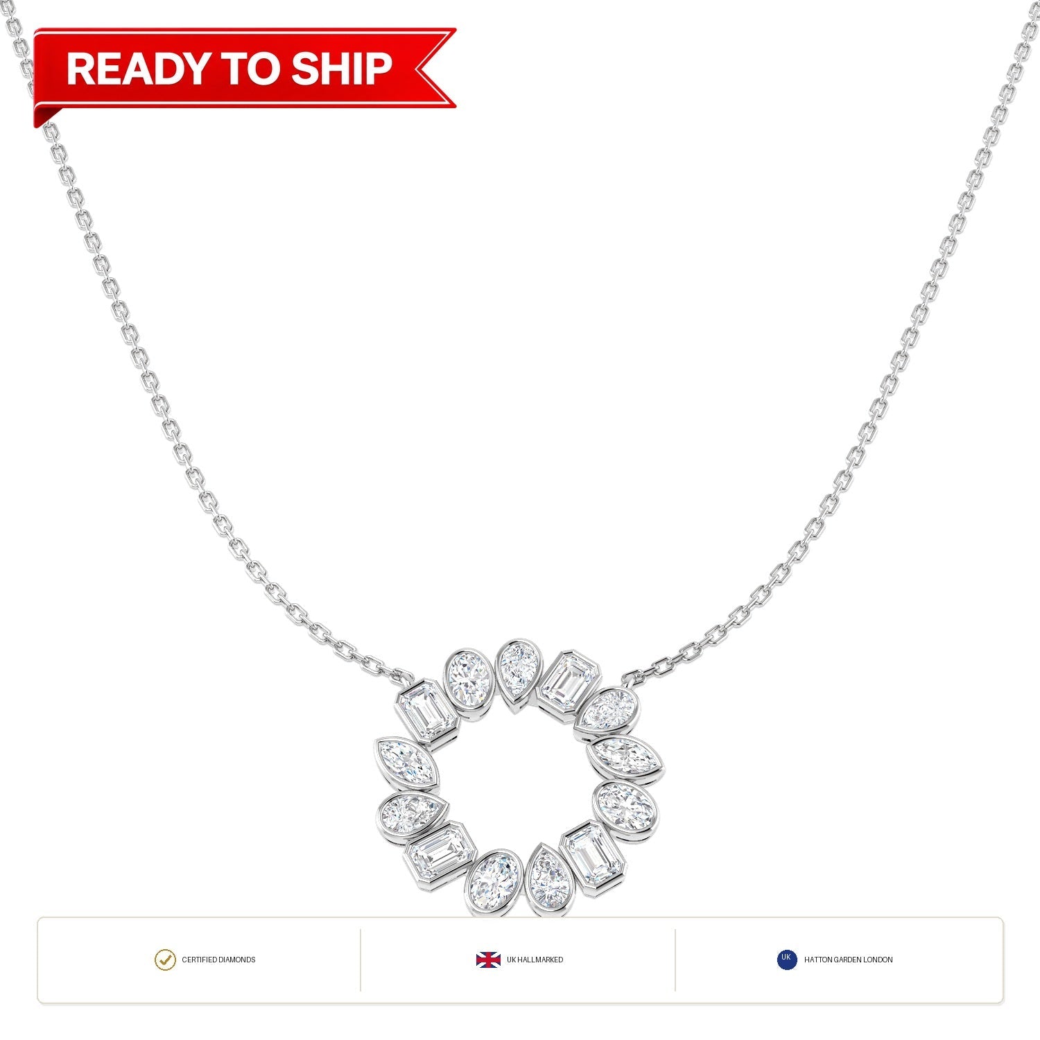 Lab grown diamond tennis bracelet