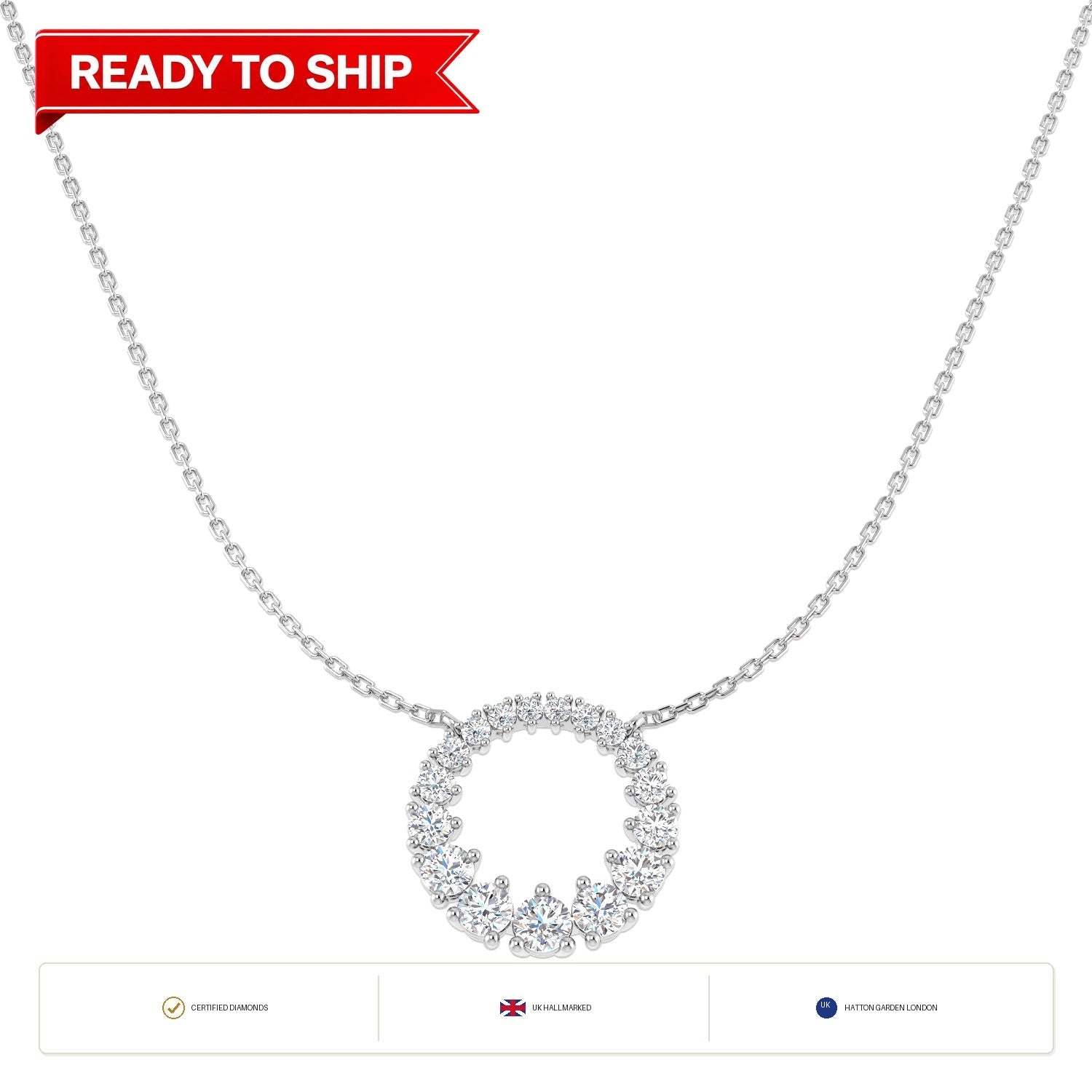 Lab grown diamond tennis bracelet