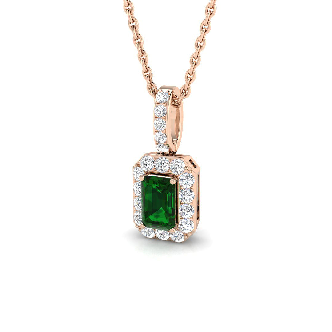 Sandra Blue Sapphire Pendant 0.33ct to 0.5ct Gold (Without Chain )