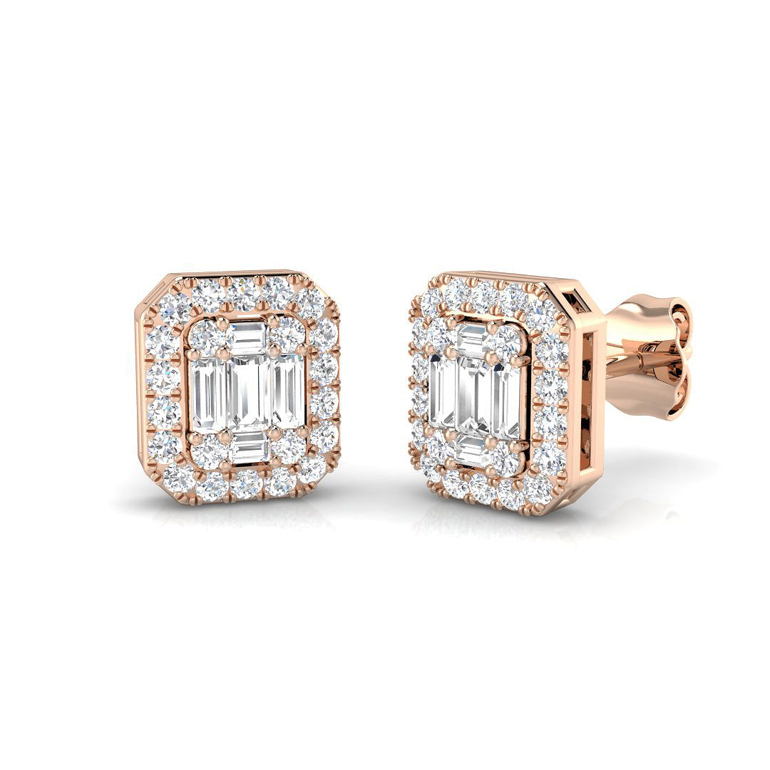 Bought with Joy Diamond Earring 0.5 ct  Platinum, 9ct, 18ct White, Yellow & Rose Gold | Handcrafted Fine Jewellery-10