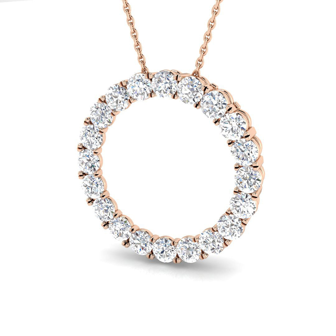 Keith Diamond Pendant Circle of Life 2ct Gold (Without Chain )
