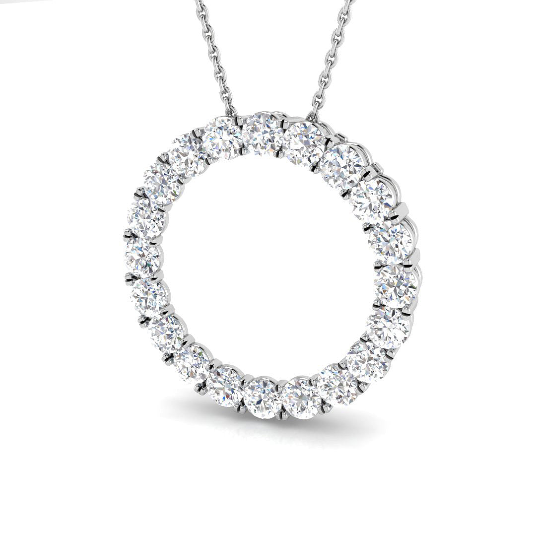 Keith Diamond Pendant Circle of Life 2ct Gold (Without Chain )