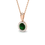Amy Blue Sapphire Pendant 0.3ct to 2ct Gold (Without Chain )