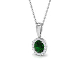 Amy Blue Sapphire Pendant 0.3ct to 2ct Gold (Without Chain )
