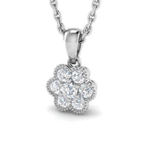 Zara Vintage Diamond Pendant 0.15ct Gold (Without Chain )