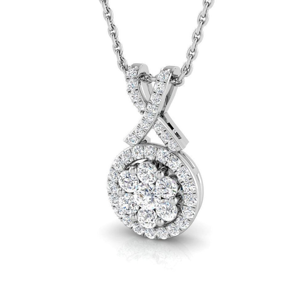 Anise Diamond Drop Pendant 0.33ct-0.5ct Gold (Without Chain )