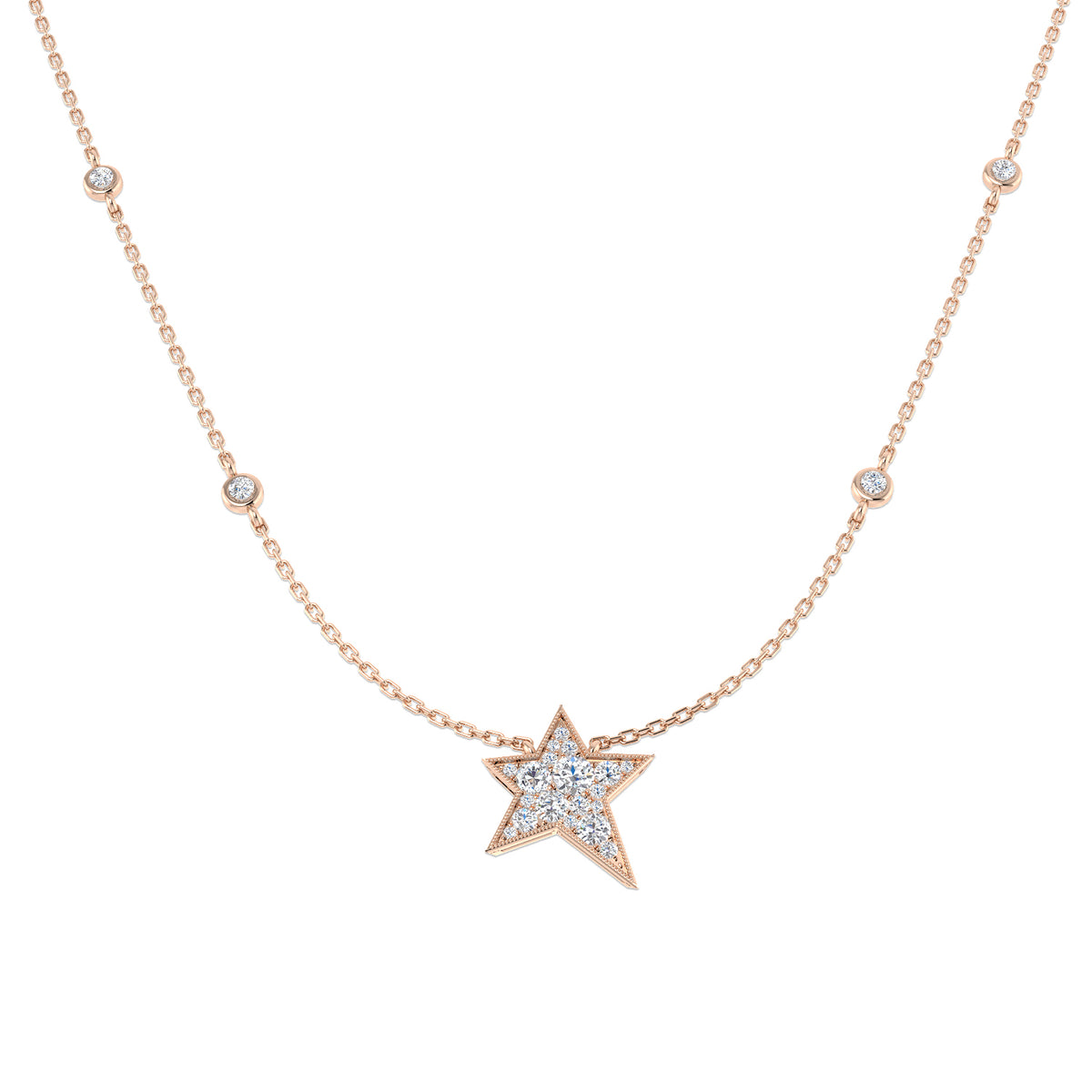 Gigi Diamond Pendant 0.75ct Gold (Without Chain )