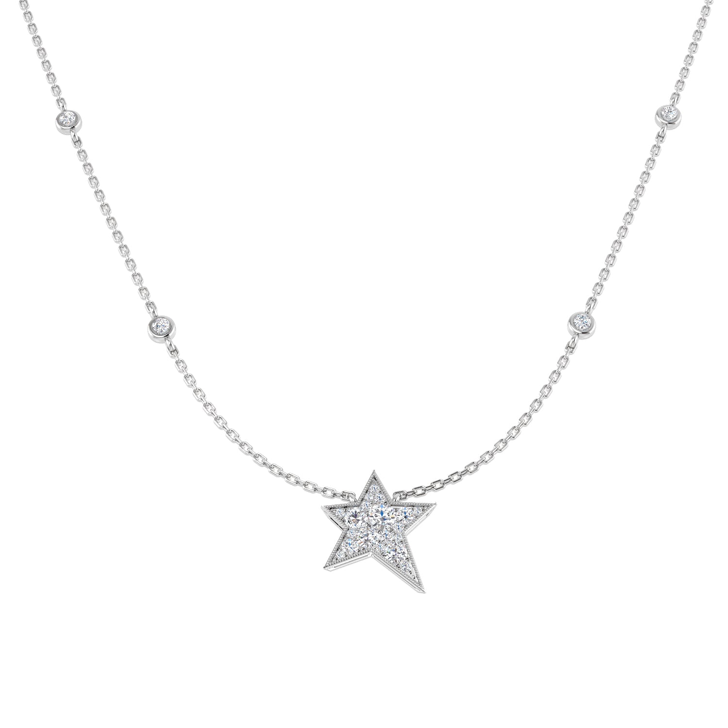 Gigi Diamond Pendant 0.75ct Gold (Without Chain )